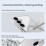 Samsung Galaxy S25 Cover Non Yellow Transparent Nillkin TPU PRO Magnetic Case