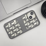 iPhone 15 Series CD Letter Hollo Case