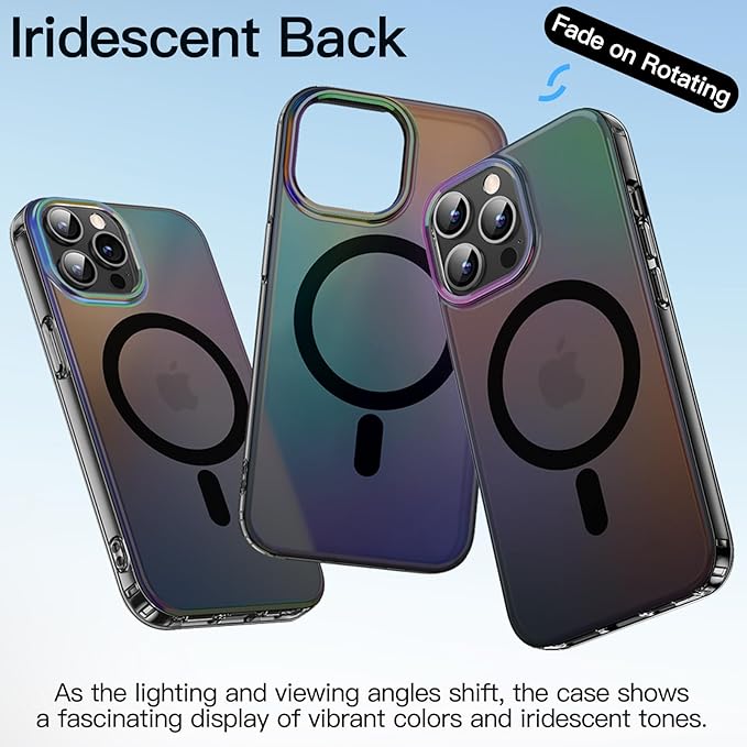 iPhone 16 Series Iridescent Translucent Magsafe Case