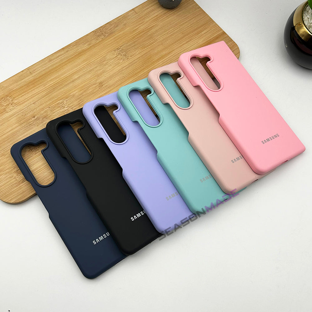 Samsung Galaxy Z Fold 5 Silk Feel Silicone Case Cover Clearance Sale