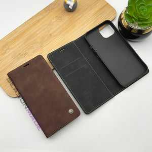 iPhone 15 Plus Series PU Leather Flip Case Cover Clearance Sale