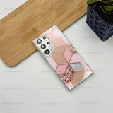 Samsung Galaxy S24 Ultra Glossy Marble Design Case Cover