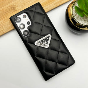 Samsung Galaxy S23 Ultra Puffer Edition PU Leather Case Cover Clearance Sale