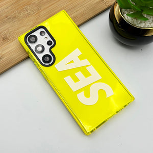 Samsung Galaxy S23 Ultra Neon Sea Silicone Case Cover Clearance Sale