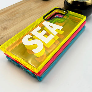 Samsung Galaxy S23 Ultra Neon Sea Silicone Case Cover