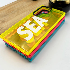 Samsung Galaxy S23 Ultra Neon Sea Silicone Case Cover Clearance Sale