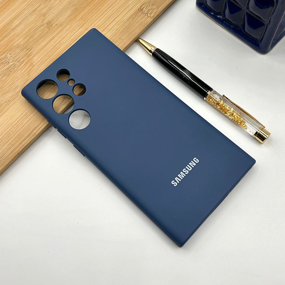Samsung Galaxy S24 Ultra Liquid Silicone Case Cover Pacific Blue – Season  Made