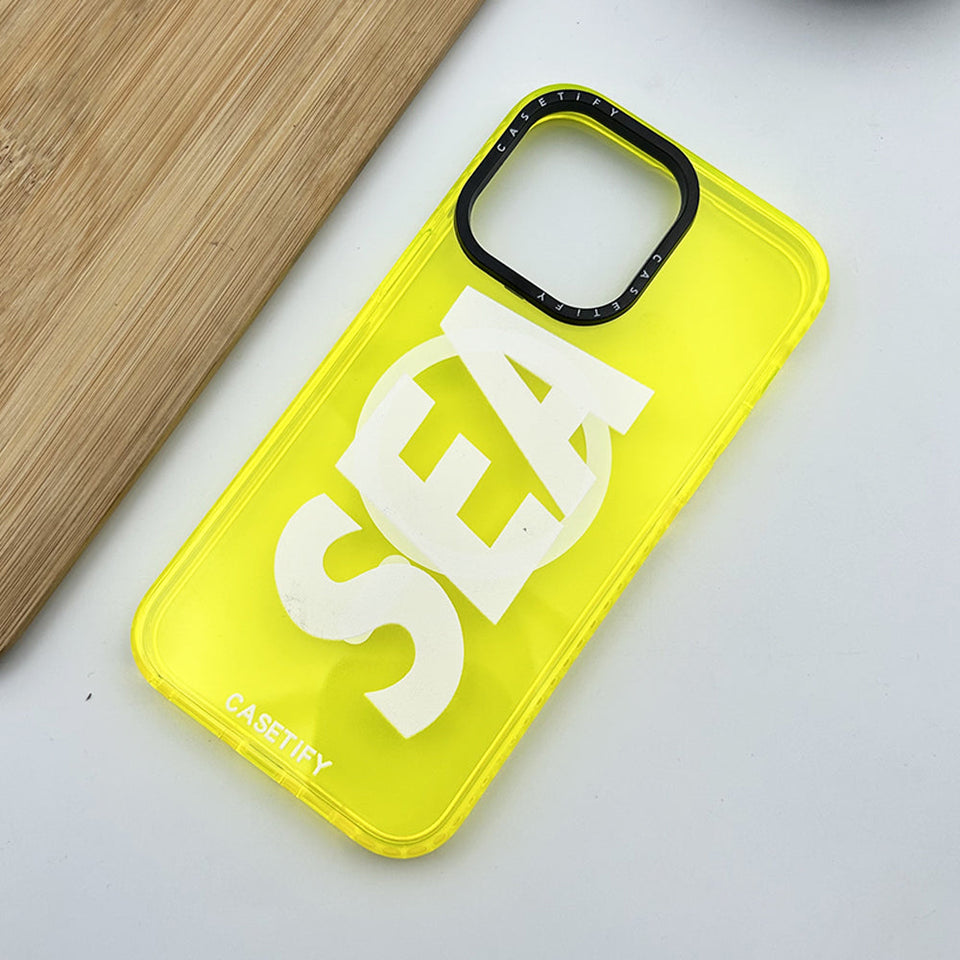 iPhone Neon Sea Edition Silicone Magsafe Case Cover Clearance Sale