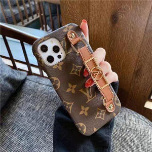 iPhone Luxury Brand Strap Holder Case Clearance Sale