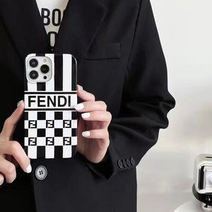 iPhone Luxury Brand FD Glossy Case Cover Clearance Sale