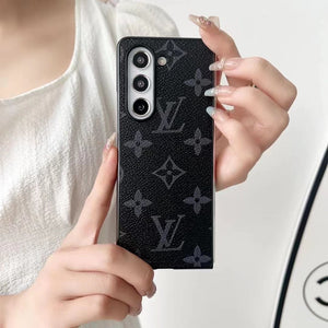 Gray Louis Vuitton Logo Samsung Galaxy S22 Case