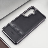 Samsung Galaxy S24 FE PU Leather Stripe Texture Case