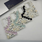 Samsung Galaxy S25 Ultra Rose Floral Rhinestone Diamond Case