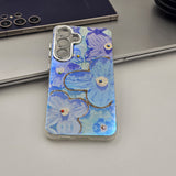 Samsung Galaxy S24 3D Floral Painting Shimmer Case