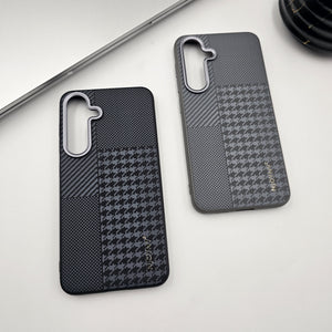 Samsung Galaxy S24 Carbon Fibre Pattern Slim Case