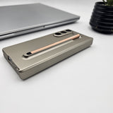 Samsung Galaxy Z Fold 6 Magnetic Hinge Case With Pen Front Screen Protector