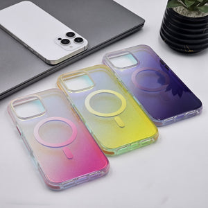 iPhone 16 Series Iridescent Translucent Magsafe Case