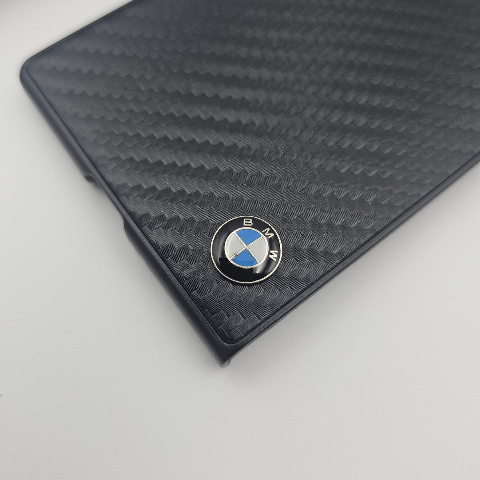 Samsung Galaxy Z Fold 6 Carbon Fibre Sports Car Logo Case