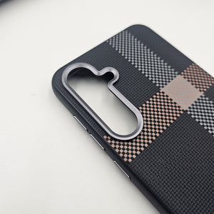 Samsung Galaxy S24 FE Carbon Fibre Pattern Slim Case