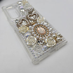 Samsung Galaxy Z Fold 6 Queen Perfume Bottle Rhinestone Diamond Case