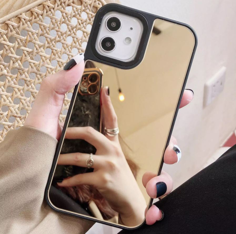 Luxury Reflective Mirror Glass Mobile Back Cover - Sirphire IN
