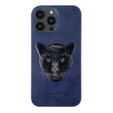 iPhone 14 Pro Luxury Santa Barbara Leather Savana Panther Case Clearance Sale