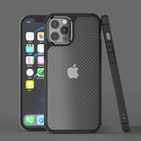 iPhone 11 Matte Carbon Fiber Design Shockproof Case Cover Clearance Sale