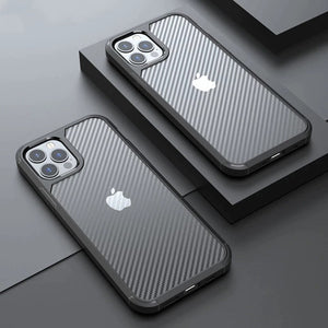 iPhone 11 Matte Carbon Fiber Design Shockproof Case Cover Clearance Sale