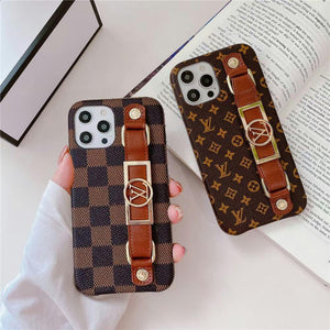 iPhone Luxury Brand Strap Holder Case Clearance Sale