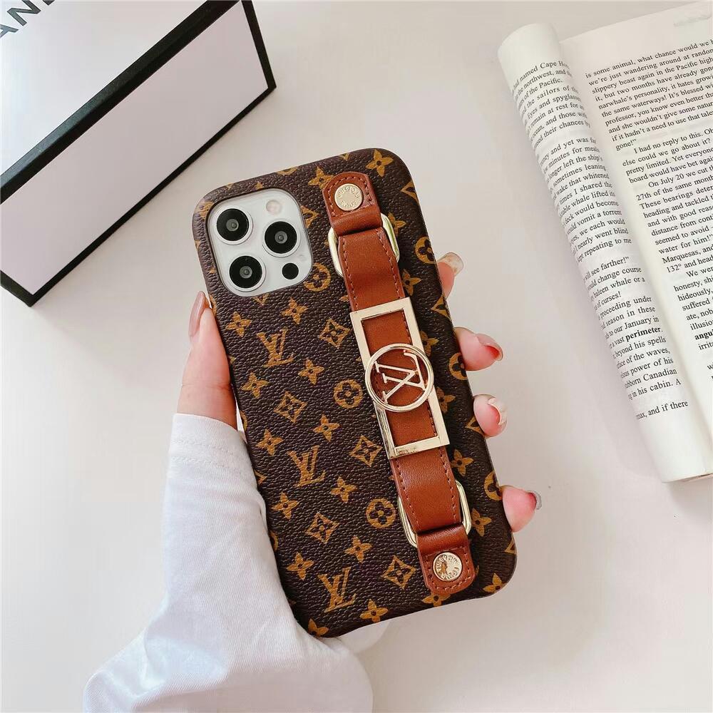 iPhone Luxury Brand Strap Holder Case Clearance Sale