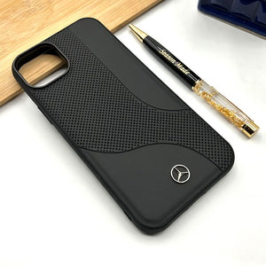 iPhone Mercedes Black Leather Case Cover Clearance Sale