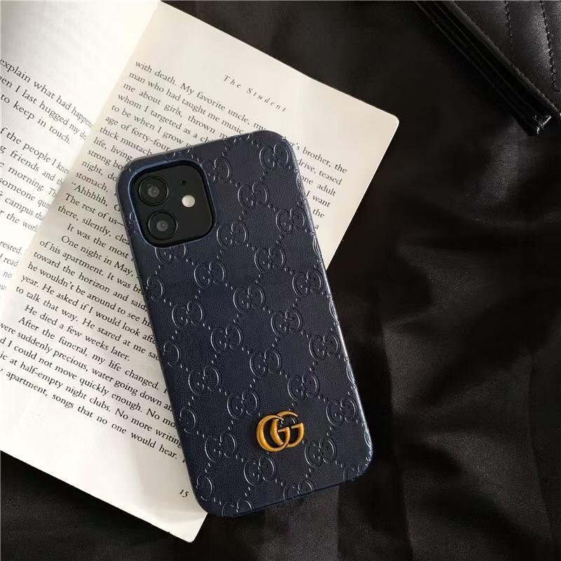iPhone Luxury GG Fashion Leather Brand Case Cover Clearance Sale