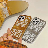 iPhone 13 Luxury Brand GG Chrome Case Cover Clearance Sale