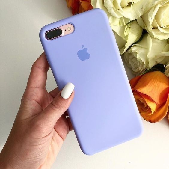 iPhone Liquid Silicone Case Cover Viola Lavender – Season Made